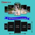 5 Piece wall frames wall art home decoration 5 Panel Set for bedroom / office / Large Size Frames, pack of 5 frames 53. 