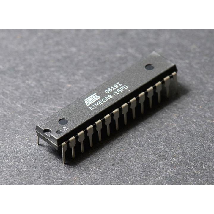 Atmega8 Microcontrollers IC 8Kbytes of In-System Self-programmable 0-8MHz for ATMEGA8L 0-16MHz for ATMEGA 8 Flash program memory