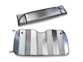 SOGO Windshield Sunshades Block Curtains Silver | Car Windshield Foldable Sun Shade Visor Cover. 
