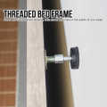 Adjustable Threaded Bed Frame Anti-Shake Tool Fixed Support for Room Wall. 