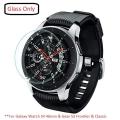 Samsung Galaxy Watch S4 46mm, Gear S3 Frontier & Classic,S4 Glass Protector Clear. 