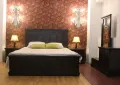 Golden Oak Weeding Package - Bedroom Furniture (1 x King Size Bed + 2 x Side Tables + 1 x Dressing Table + 1 X Mirror). 