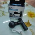 Mini electric fascia gun high-frequency multifunctional mini massage gun USB charging 3 massage gears compact and lightweight. 