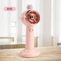 New Aircraft Turbine Rechargeable Fan Bladeless usb Rechargeable fan Portable Mini Desktop Small Handheld Fan. 