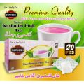 DURVESH KASHMIRI TEA KASHMIRI PINK TEA PINK KASHMIRI TEA TEA CUP KASHMIRI CHAI KASHMIRI TEA 20 TEA BAGS KASHMIRI CHAI PINK TEA 20 SACHET. 