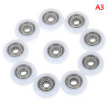 2/5/10pcs sliding shower roller wheel plastic door replacement roller wheel Encounter. 