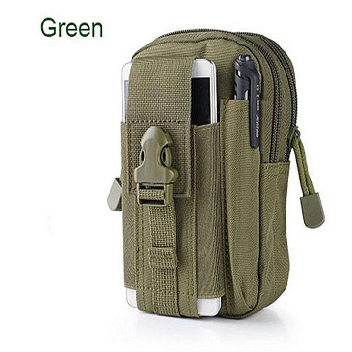 Nylon Mini Tacticall Accessories Bag - Green