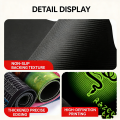 Large size anti slip lock edge waterproof mouse pad for gaming office on PC laptops. 