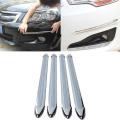 1 4Pcs Car Edge Anti-Collision Strip Bumper Protector Protective Guard Bar Anti-Rub Scrape Bumper Crash Styling Car Accessories. 