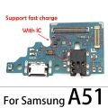 USB Charging Port Charger Board Flex For Samsung A51 / A11 / A01 /A21s / A31 / A41 / A71 / A21 / A70s / A10s / A20s /A30s / A50s Charging Connector. 