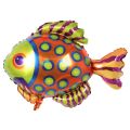 FISH FOIL BALLOON IN MINI SIZE - BABY SHARK FOIL BALLOON. 