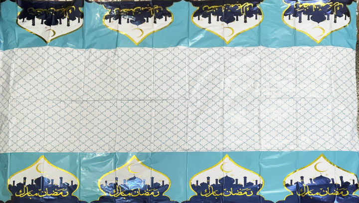 ELEVATE YOUR RAMADAN GATHERINGS WITH OUR RAMADAN MUBARAK TABLE COVER