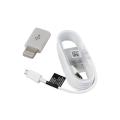 Samsung Fast Charging Data Cable With Android Micro Usb to Iphone Lightning Charging Converter Usb Adapter Combo Pack. 