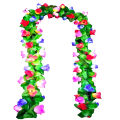 Pack of 2 Beautiful 3D Gulab Kali With Big Green Leaf Hanging Bail For Home/Office/Wedding Decoration. 