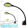 Mini Aquarium Light Clip Multipurpose 4W Fish Tank Light Fish Tank Plant Lamp for Small Fish Tank. 