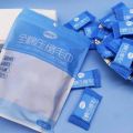 02Pcs Disposable Compressed Towel with Candy Package Cleaning Hand Towel Small Square Portable Napkin Outdoor Moistened Tissues. 