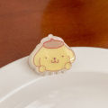 【TY】Cute Yugui Dog Melody Student Girl Acrylic Fine Flash Mini Small Grab Clip Hairpin TY. 