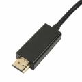 【NEW】 1.8 Meters 6FT Super Long Display Port Displayport DP To HDMI-Compatible Cable Cord Wire Ad Ter Gold Plated Black. 
