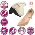 High Heel Pads Women Insoles for Pain Relief Shoes Adjustment Back Feet Care Soft Non-slip T-shape  Sponge Shoe Footwear Grips back Liner Insole Pads. 