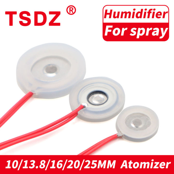 10Pcs 10/13.8/16/20/25MM Atomizing Sheet Transducer Sheet Vibrating Sheet Ultrasonic Atomizer Head Humidifier Accessories