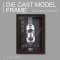 3D Diecast Cars Sports Car Wall Art Set – Supercar Shadow Box Decor for Car Lovers, Racing Car Wall Frame for Men, Boys’ Room, Garage or Office, Luxury Supercar Collection Art Gift Featuring Lamborghini, Ferrari & Bugatti Designs. 
