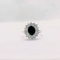 Princess Diana Ring - Pure Silver 925 Wedding, Engagement Ring. 