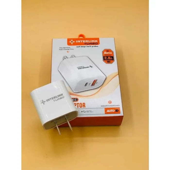 Interlink%20Turbo%20Fast%20Adaptor%20USB%20TypeC%20Turbo%20Charger%20Smart%20Charging%20-%20Image%202
