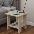 HomeBliss Nordic Style Bedside Table Sofa Corner Bedroom nightstand Coffee Table (Size: 15" x 15" x 17") (Customize). 