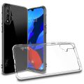 Huawei Nova 5 Jelly 1mm Ultra Thin Silicon TPU Back Cover Transparent. 