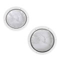 MeterMall Round Deck Plate Marine Boat Hatch Round Inspection ABS Deck Plate Hatch Access Boat Inspection Hatch Cover Plate For Boat Marine Yacht Truck RV. 