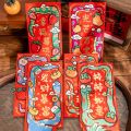 6PCS/SET Cute Cartoon Red Envelopes Snake Pattern Paper Money Bag Hand Drawn Blessing Pocket Good Hongbao Bonus. 