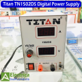 Titan TN1502DS Digital Adjustable Ampere / Voltage Adjustable DC Power Supply  by Electrica. 