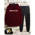 New Fashion Men's Hooded tracksuit For Men Winter Printed Hoddie with Trouser Set For Men's Tracksuit. 