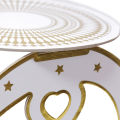 2In1 Cardboard Cake & Cupcake Tray Decor For Decoration Cup Cake Stands Party Supplies Tableware, Celebration Day Festival Dessert Party Decorations, Wedding, Anniversary, Shadi, Mehndi Occasions Cakes Holders Cupcakes Table Ware Fancy Decorations Holder. 
