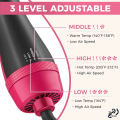 One Step 3 in 1 Hair Dryer & Styler | Hair Dryer Brush | Hot Air Brush | Hair Volumizer | Blow Dryer Brush | Hair Straightener & Curler | Electric Hair Brush | Styling Tool for Women | Multifunctional Blow Dryer Styler Comb. 