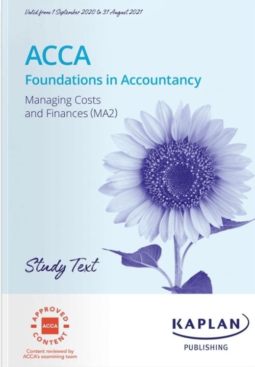 Kaplan FIA MA2 Management Costs and Finances Study Text 2024