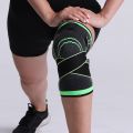 Adjustable Pressurized Fitness Running Cycling Bandage Knee Support Braces Elastic Nylon Sports Compression Pad Sleeve Unisex. 