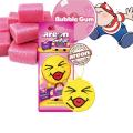 AREON Smile I Emoji Design Hanging Car Air Freshener -Bubble Gum-. 