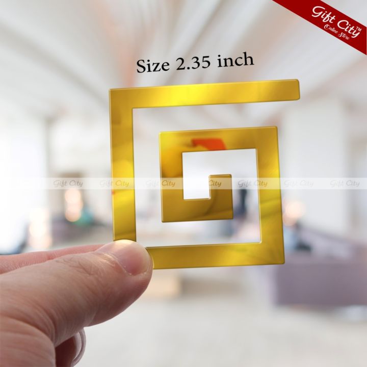 Gift%20City%20Presents%20Self%20Adhesive%20Building%20Border%20Acrylik%20Golden%20Mirror%20Sticker%20Wall%20Art%205/10/20/40/80%20Pcs%2060*60mm%20Home%20DIY%20Decoration%20Mirror%20Wall%20Stickers%20Home%20Decor%20-%20Image%206