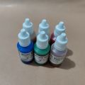 Openness – 6 Color Epoxy Metallic Pigments - Dye Set Slime Jewelry Making Skin Safe Liquid Resin - 25ml Each bottle. 