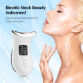 EMS IPL Neck Lifting and Tighten Massager Electric Microcurrent Wrinkle Remover 7 Colors LED Photon Face Beauty Device. 