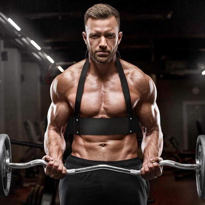 Fitness Arm Curl Blaster, Arm Blaster for Biceps Workout, Pack of 1 Heavy Duty Arm Builder Biceps, Preacher Curl Alternative Benches - Support and Isolator for Bicep Curls, Soft and Padded Support for Arm Curls