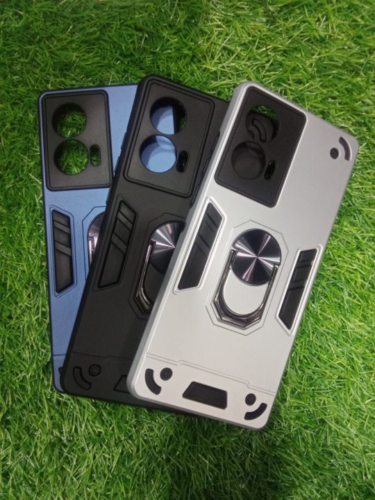 Motorola Edge 50 Fusion Back Cover Back Cover Shockproof Armor Cover Magnetism Holder Back Clip Phone Case