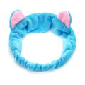 Cute Panda Ear Soft Carol Fleece Women Headband Makeup Shower Head Wrap Hair Band for Washing Face Shower Spa. 