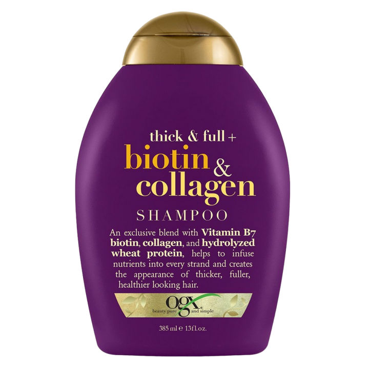 OGX Thick & Full + Biiotiin & Collagen Shampoo, 13 Ounce