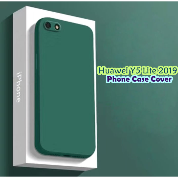 Original%20For%20Huawei%20Y5%20Lite%202019%20Silicone%20Full%20Cover%20Case%20Classic%20Solid%20Color%20Phone%20Case%20Cover%20-%20Image%204