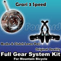 Full Gear System Kit For Mountain Bicycle. 