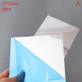 Square Spliced Stickers Self Adhesive Acrylic Mirror Sheets Wall Decals New. 