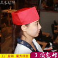 Japanese and Korean kitchen work hat sushi restaurant restaurant chef work hat male and female waiter food hygiene hat. 