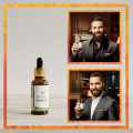 100% Natural Beard Oil for Men - Soften, Tame, and Shine Your Beard - 30ml - by Mol20. 
